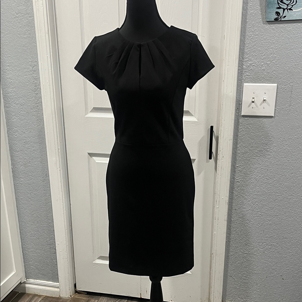 Banana Republic Elegant Black Mini Dress